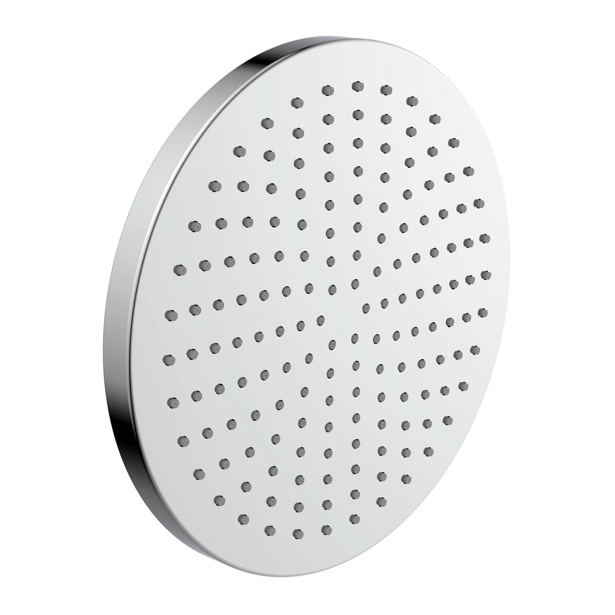 DUSCHKOPF   - Chromfarben, Design, Kunststoff (25/6/25cm) - Schütte