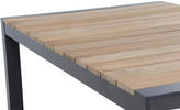 LOUNGEGARNITUR Anthrazit, Teakfarben Teakholz Aluminium  - Anthrazit/Teakfarben, KONVENTIONELL, Holz/Kunststoff - Siena Garden