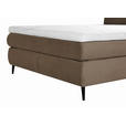 BOXSPRINGBETT 180/200 cm  in Braun  - Schwarz/Braun, Trend, Holz/Textil (180/200cm) - Esposa