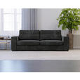 SCHLAFSOFA in Flachgewebe Schwarz  - Schwarz, KONVENTIONELL, Kunststoff/Textil (236/78/114cm) - Carryhome