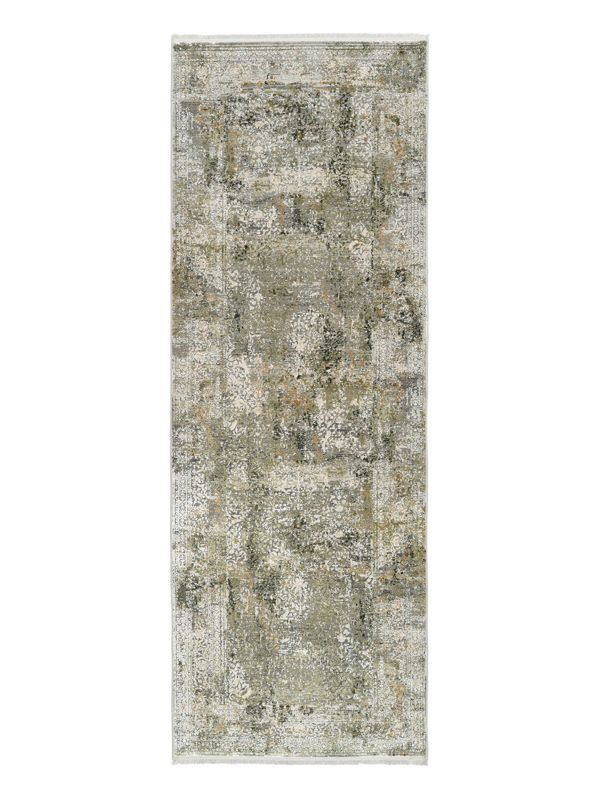 LÄUFER 80/250 cm Avignon  - Grau/Grün, Design, Textil (80/250cm) - Dieter Knoll