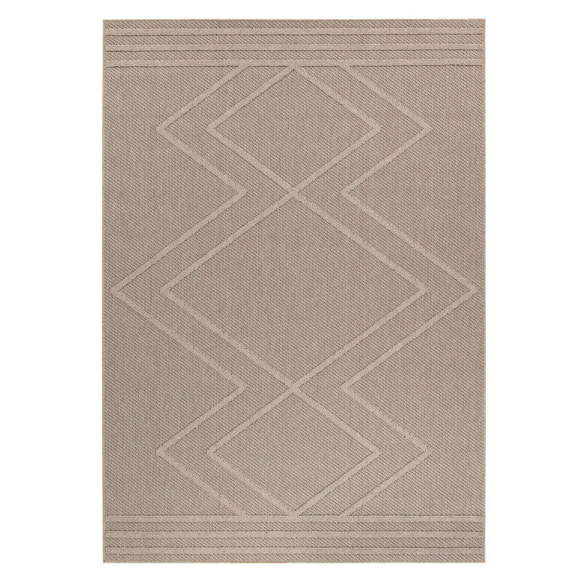UTOMHUSMATTA 160/230 cm Patara  - beige, Design, textil (160/230cm) - Novel