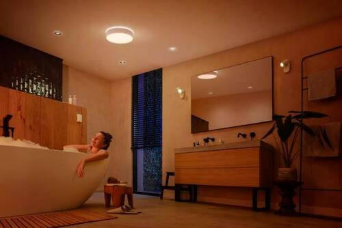 LED-DECKENLEUCHTE 38,1/8,4 cm    - Weiß, Design, Metall (38,1/8,4cm) - Philips HUE