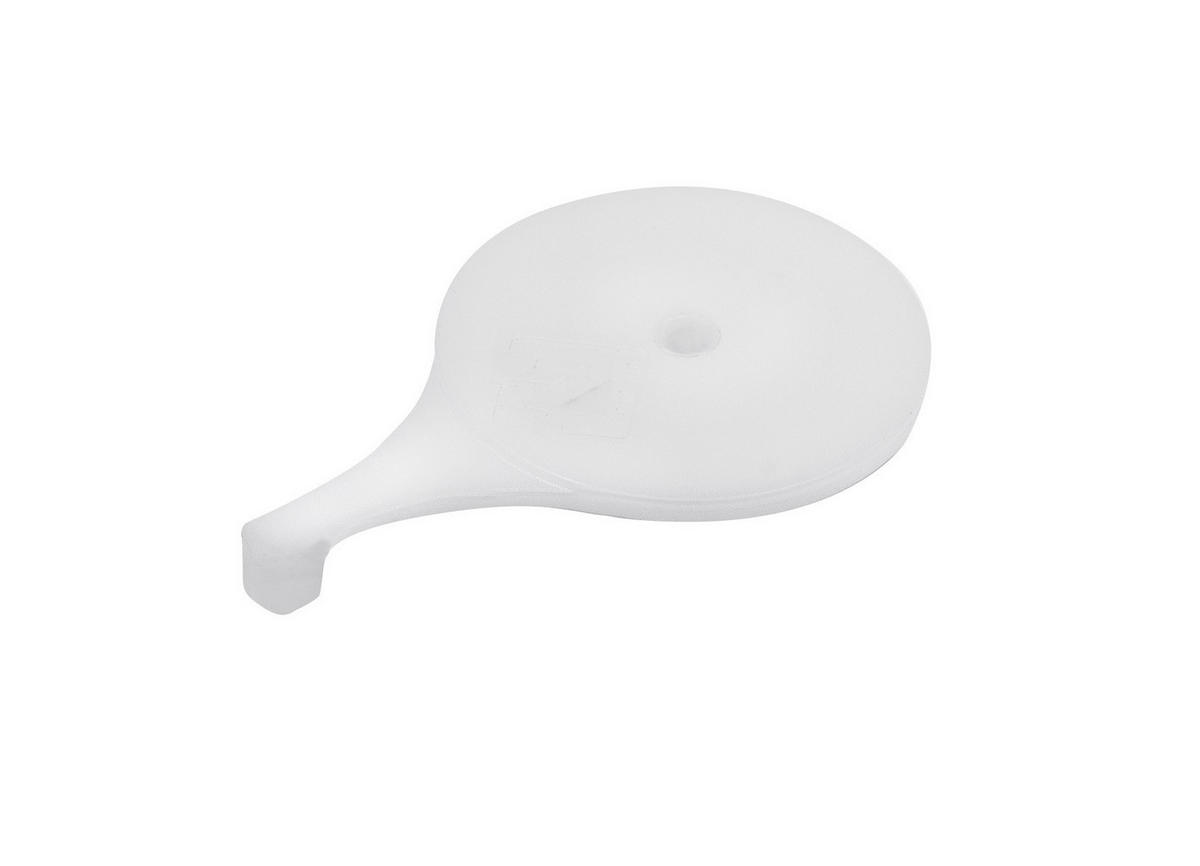 STROPNÝ DRŽIAK - biela, Basics, kov (5,5/0,7/0,5cm) - Homeware