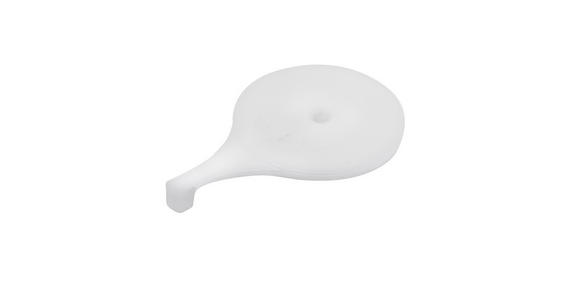 DECKENTRÄGER - Weiß, Basics, Metall (5,5/0,7/0,5cm) - Homeware