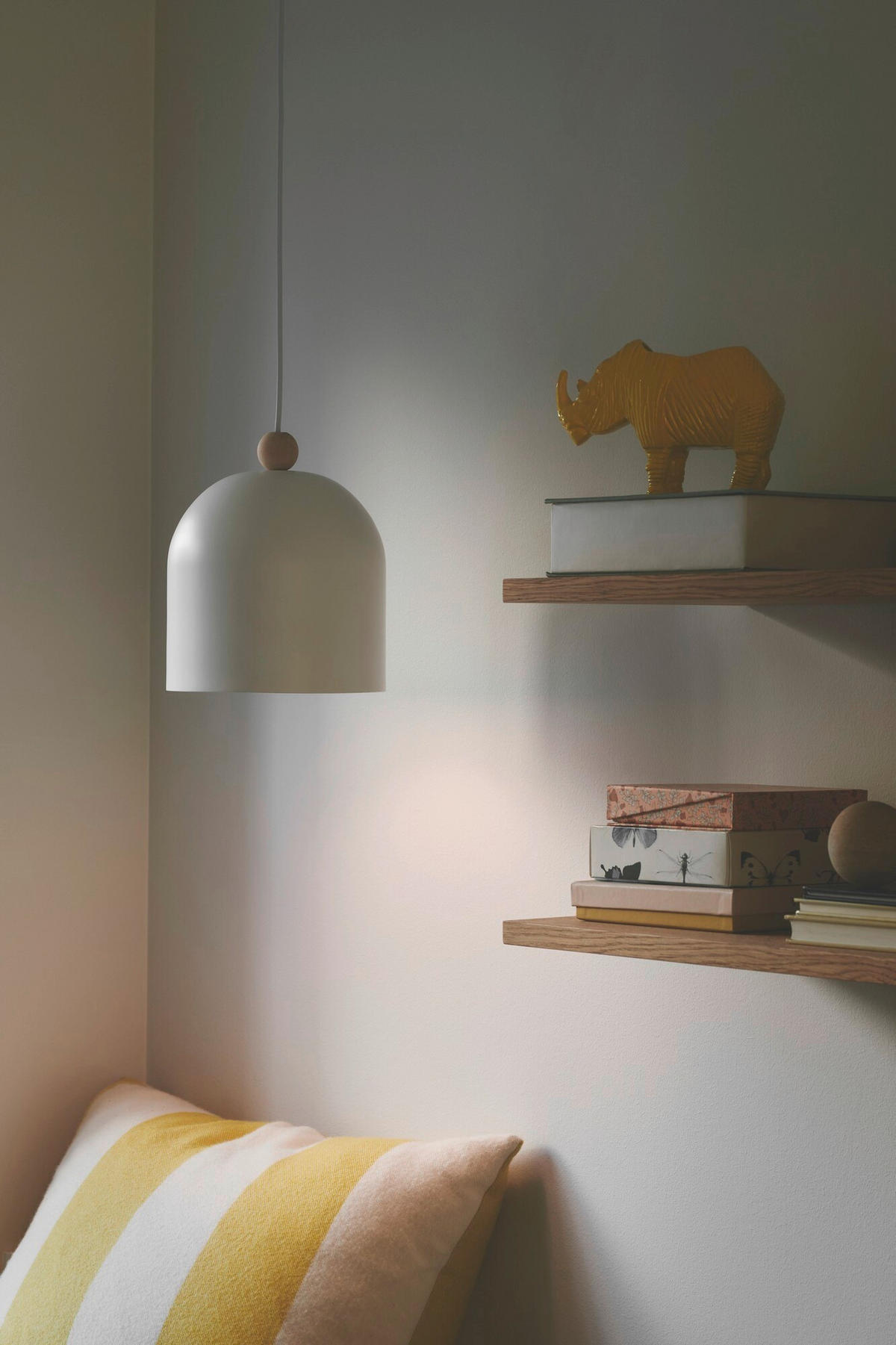 PENDELLEUCHTE Gaston 20/20/24 cm  - Weiß, Design, Metall (20/20/24cm) - Nordlux