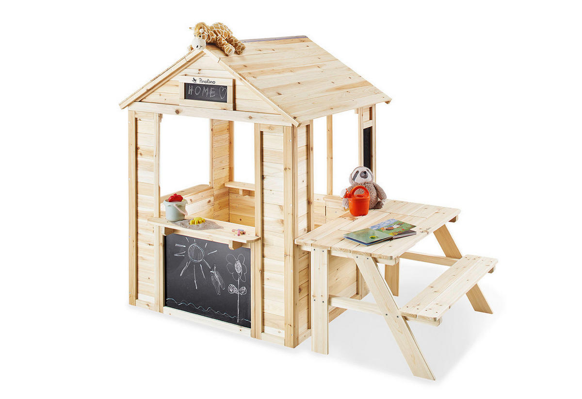 KINDERSITZGRUPPE KNUT  - Naturfarben, Basics, Holz (88/50/68cm) - Pinolino