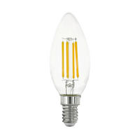 LED FILAMENT ŽARULJA E14 , 4 W , 470 lm , 2700 K   - prozirno, Basics, staklo (9,8cm) - Homeware