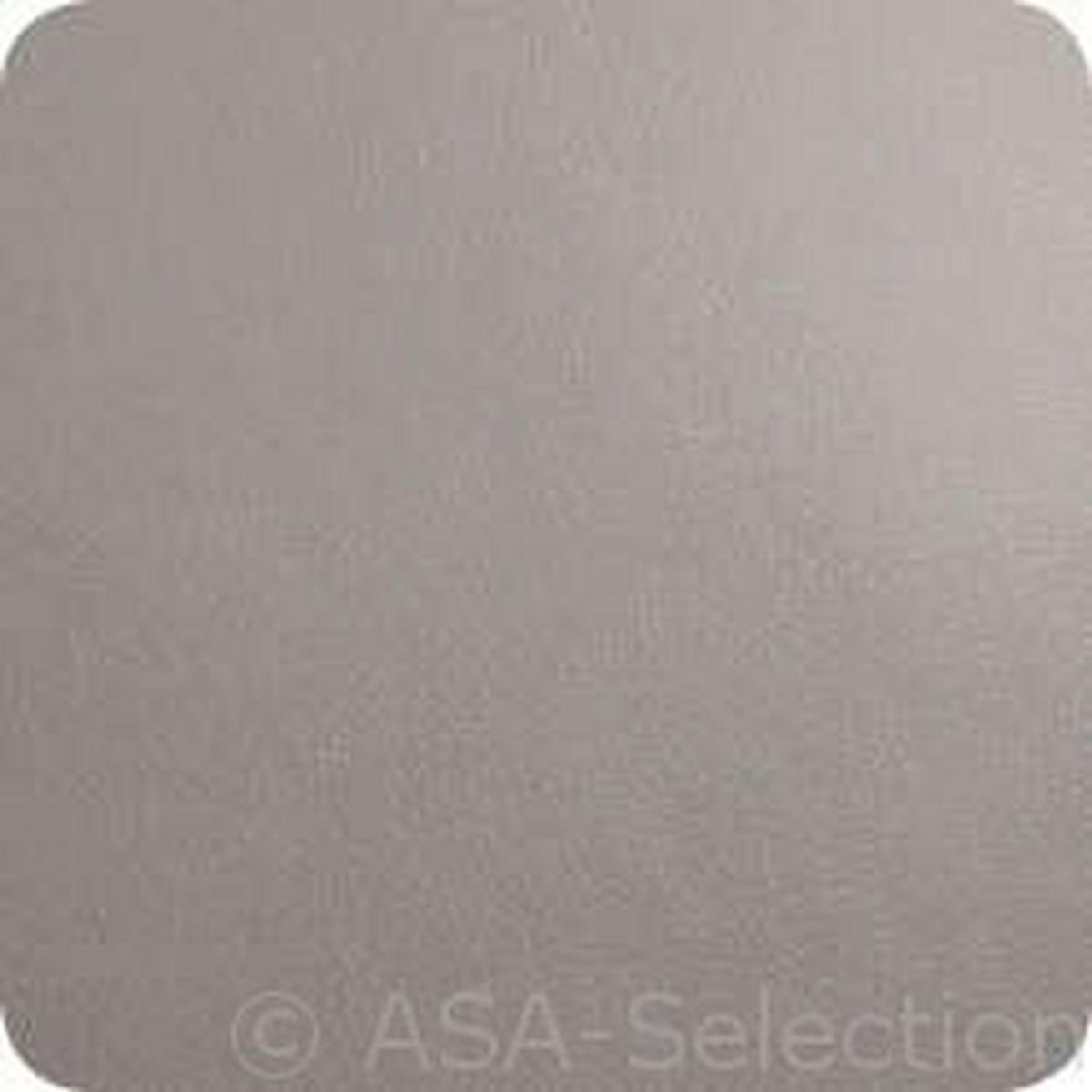 GLASUNTERSETZER 4-teilig  - Grau, Design, Kunststoff (10/10cm) - ASA