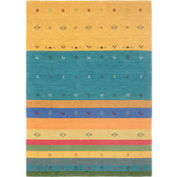 ORIENTTEPPICH 160/230 cm Reichtum der Stille Multicolor, Goldfarben  - Goldfarben/Multicolor, KONVENTIONELL, Textil (160/230cm) - Cazaris