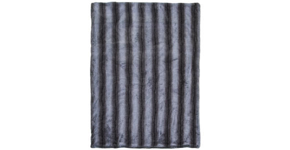 FELLDECKE 150/200 cm - Grau, KONVENTIONELL, Textil (150/200cm) - Ambiente