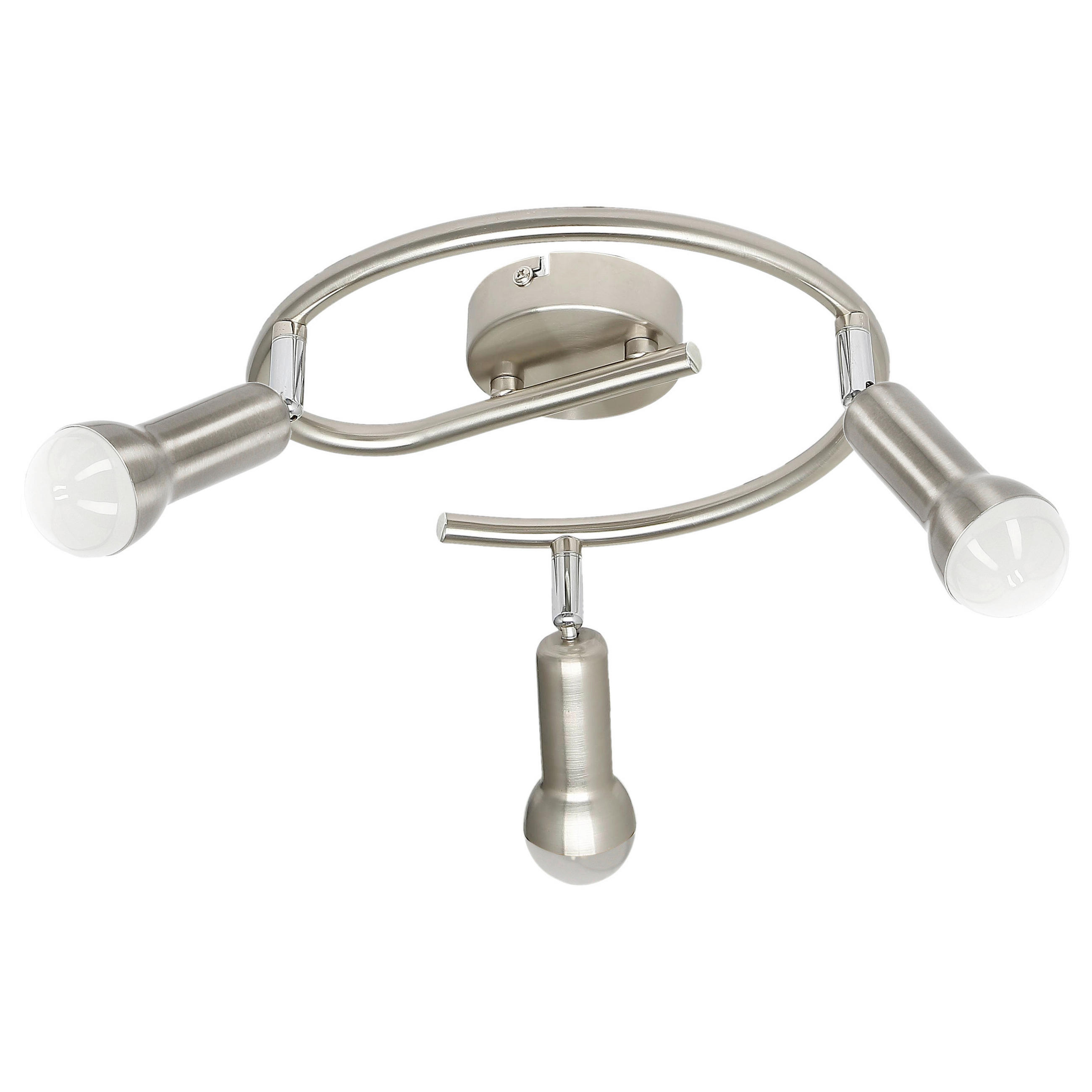 DECKENLEUCHTE 42/42/15 cm   - Basics, Metall (42/42/15cm)