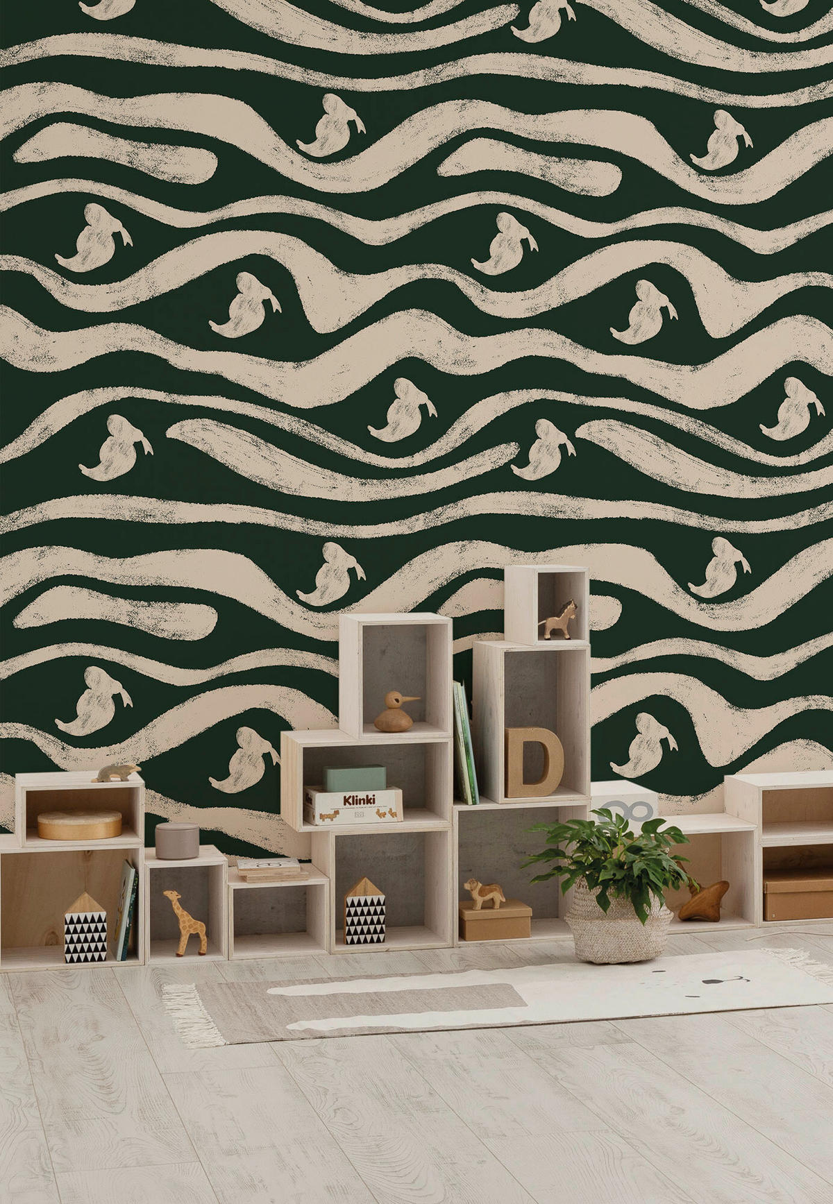FOTOTAPETE - Naturfarben/Grün, Design, Textil (200/250cm) - Disney