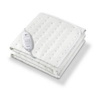 WÄRMEUNTERBETT - Weiss, Basics, Textil (37,8/33,7/9,5cm) - Beurer