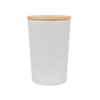 POSODA ZA SHRANJEVANJE             - svetlo rjava/bela, Basics, les/naravni materiali (1,3l)