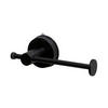 TOILETTENPAPIERHALTER  in Metall, Kunststoff  - Schwarz, Basics, Kunststoff/Metall (17,8/6,5/7,4cm) - Sadena