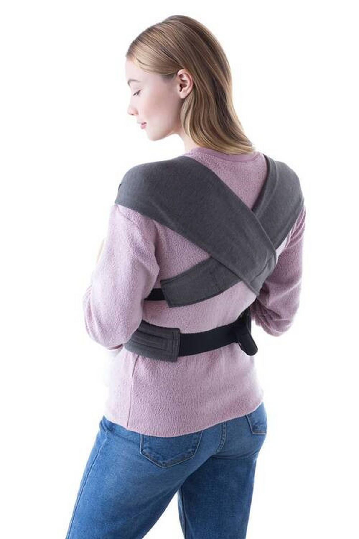 BABYTRAGE Embrace  - Grau, Basics, Textil (17,4/12,4/26,5cm) - Ergo Baby