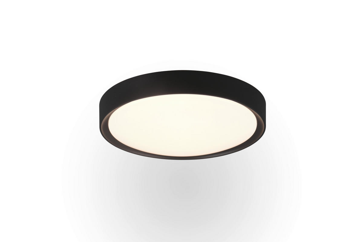 LED-BADEZIMMER-DECKENLEUCHTE - Schwarz, Basics, Kunststoff (33/9cm) - Trio Leuchten