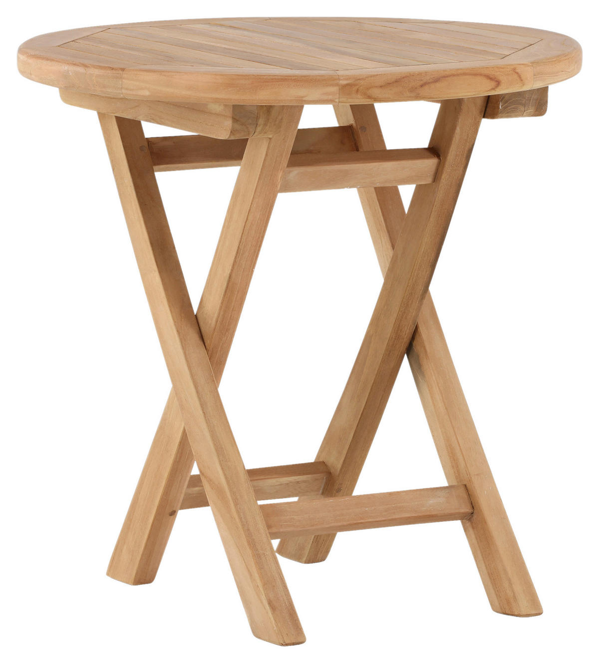 GARTENBEISTELLTISCH 50/50/50 cm  - Teakfarben, KONVENTIONELL, Holz (50/50/50cm) - Gardenson