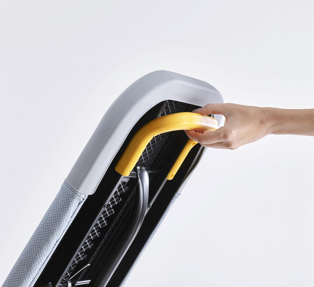 LIKALNA DESKA - siva, Basics, tekstil (38/130/8,5cm) - Joseph Joseph