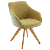 ARMLEHNSTUHL  in Flachgewebe  - Wildeiche/Eichefarben, Design, Holz/Textil (60/84/68cm) - Koinor