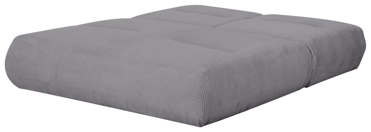 SCHLAFSOFA in Textil Grau  - Grau, Design, Textil (159/88/160cm) - Livetastic
