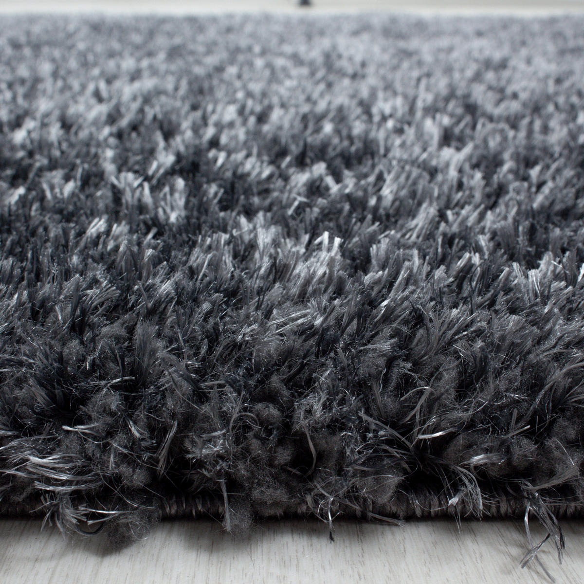 HOCHFLORTEPPICH 80/150 cm Brilliant 4200 grau Grau  - Grau, Basics, Textil (80/150cm)