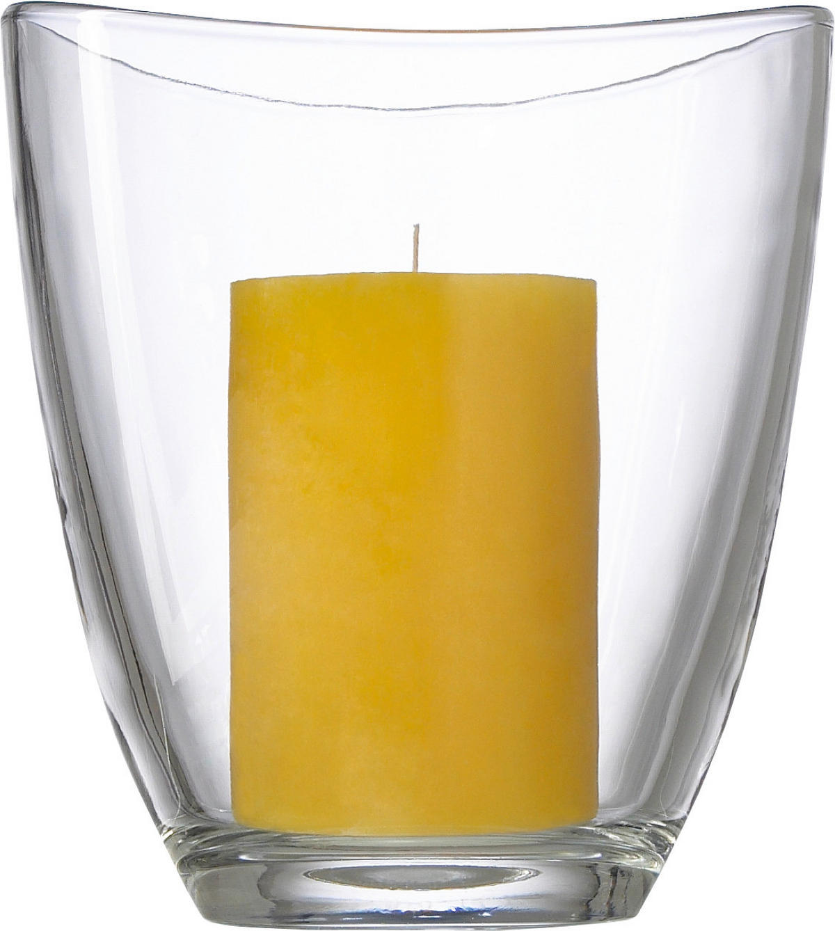 WINDLICHT - Klar, Basics, Glas (15,50/18,00/15,50cm) - Leonardo