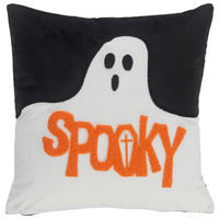 KISSENBEZUG Halloween 45/45 cm  - Schwarz/Weiß, Design, Textil (45/45cm) - Novel