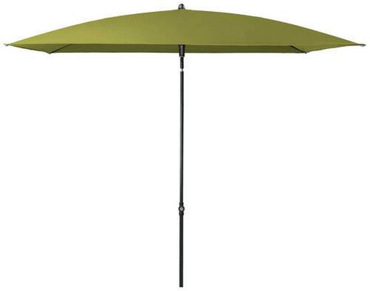 SONNENSCHIRM 230x190 cm Grün  - Anthrazit/Grün, Basics, Textil/Metall (230/190cm) - Doppler