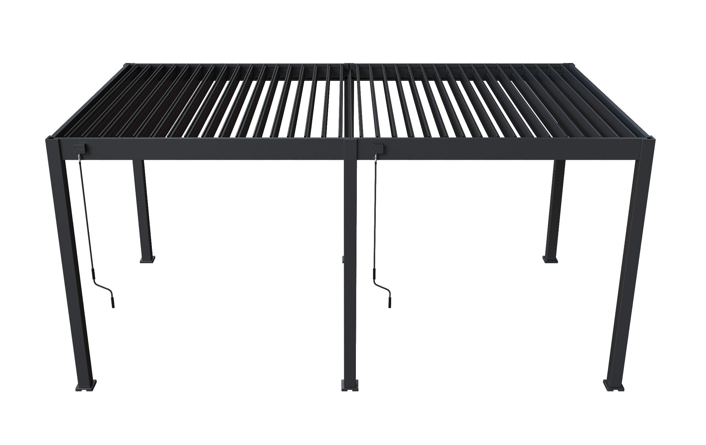 PERGOLA - Anthrazit, Basics, Metall (530/255/300cm) - WEIDE