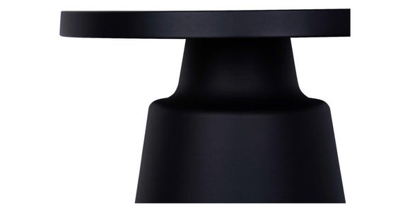 BEISTELLTISCH 49/49/45,5 cm Schwarz rund  - Schwarz, Design, Metall (49/49/45,5cm) - Xora