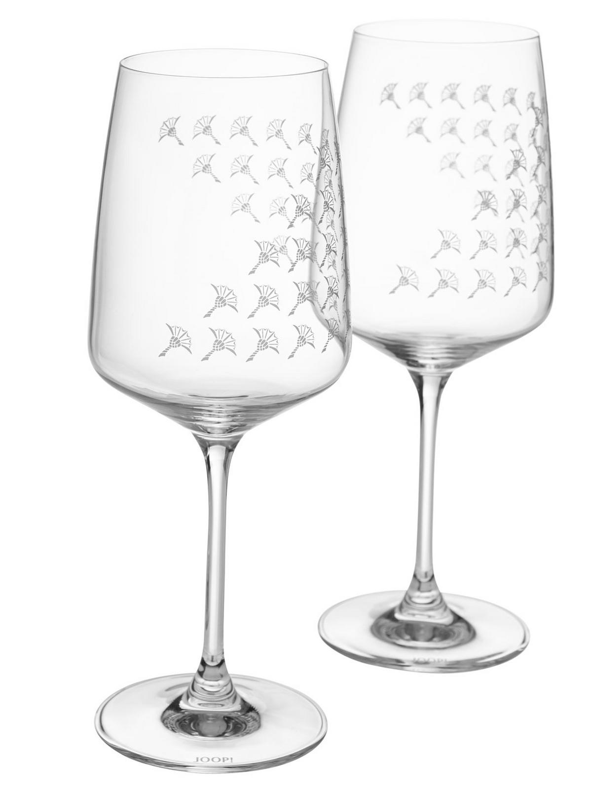 WEIßWEINGLAS 400 ml  - Design, Glas (8,1/21,0cm) - Joop!