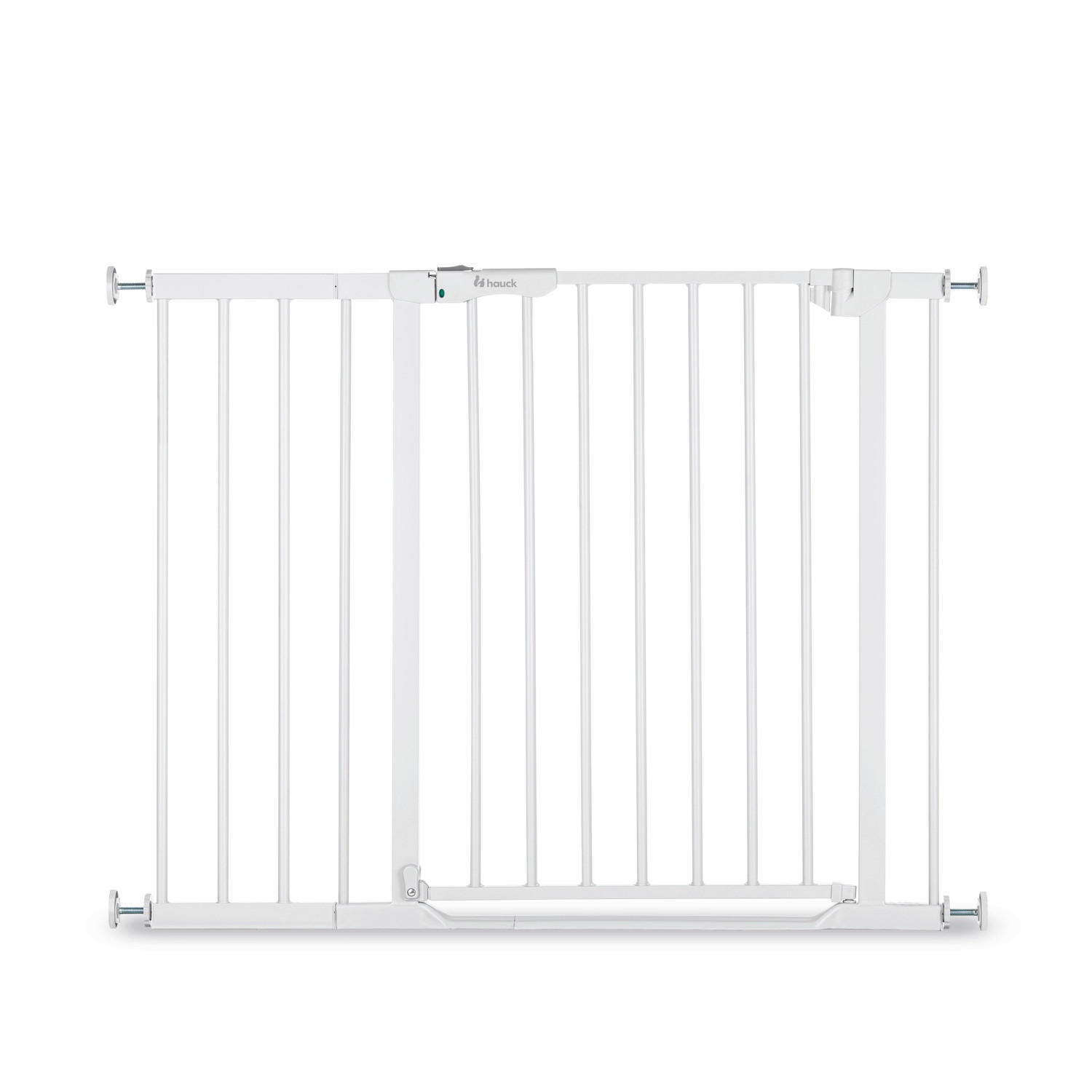 Hauck Treppenschutzgitter Clear Step 2 Autoclose Set Weiß 96 - 101x77 cm