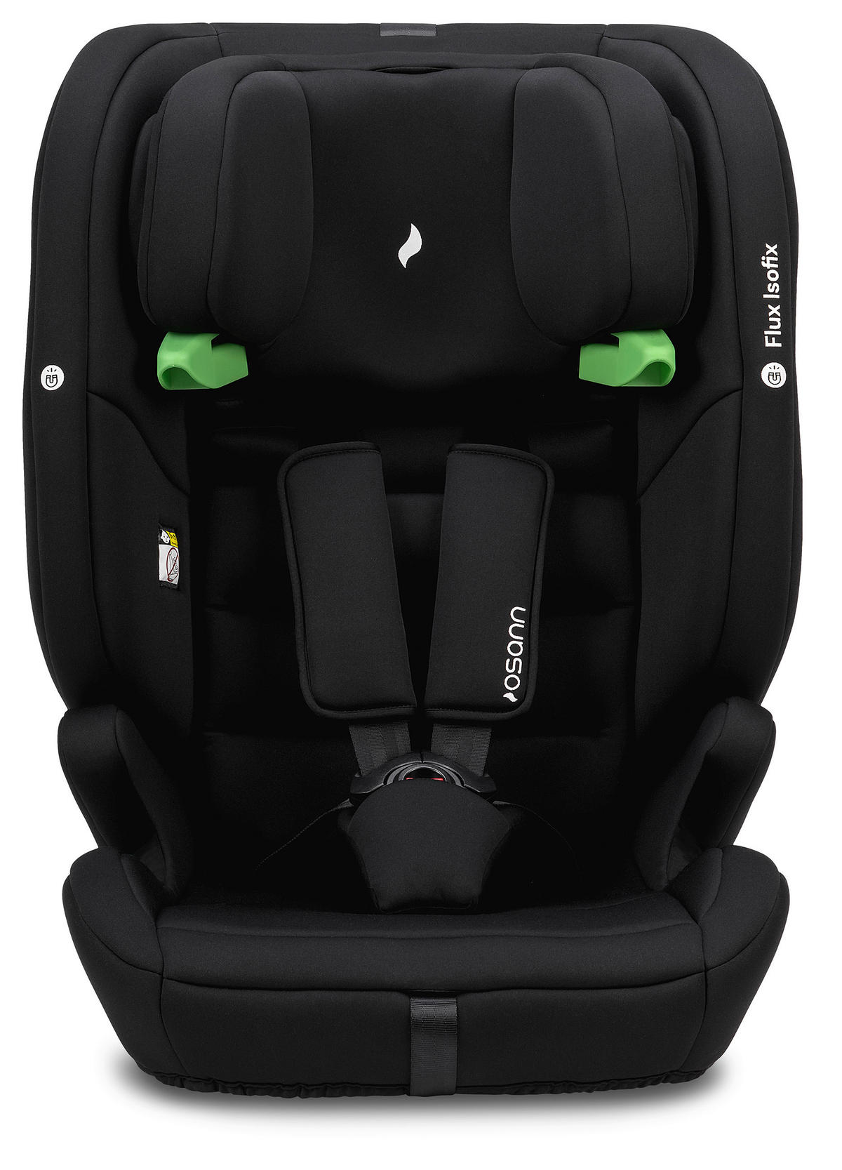 KINDERAUTOSITZ FLUX ISOFIX ECE R 129 i-SIZE  - Schwarz/Grau, Basics, Kunststoff/Textil (44/61.5/47cm) - Osann
