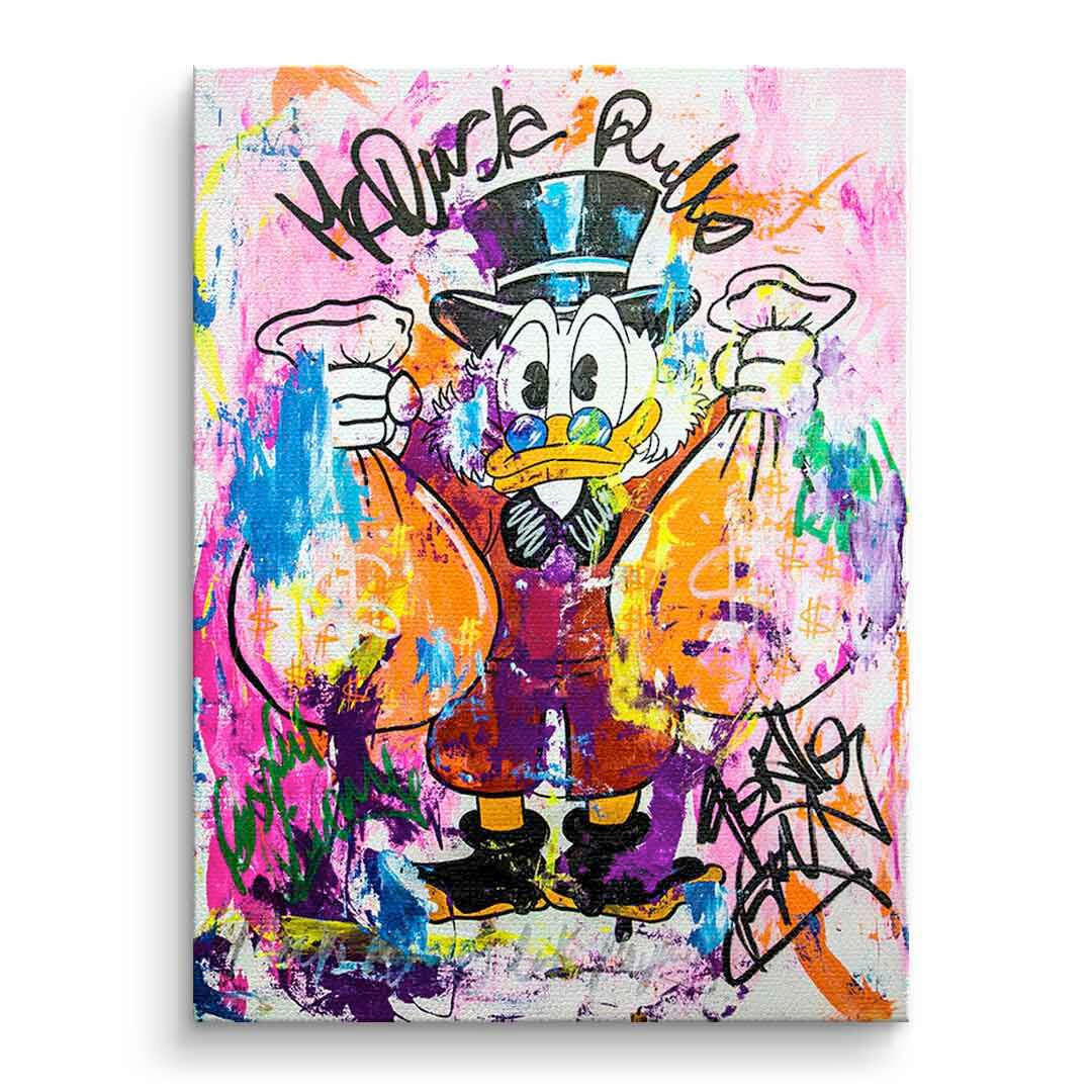 KUNSTDRUCK  - Multicolor, Basics, Holz (80x60cm)