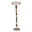 LED-SCHREIBTISCHLEUCHTE 98/20/22,5 cm  - Champagner/Schwarz, Design, Kunststoff/Metall (98/20/22,5cm) - Novel