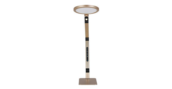 LED-SCHREIBTISCHLEUCHTE 98/20/22,5 cm  - Champagner/Schwarz, Design, Kunststoff/Metall (98/20/22,5cm) - Novel