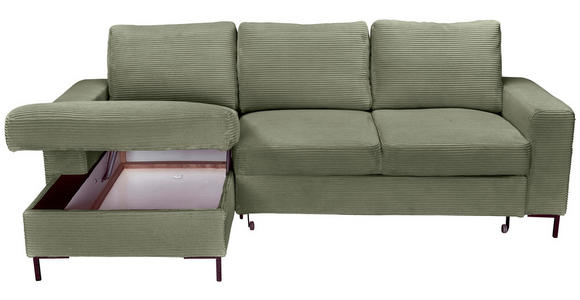 Freisteller von Carryhome ECKSOFA Olivgrün Cord.