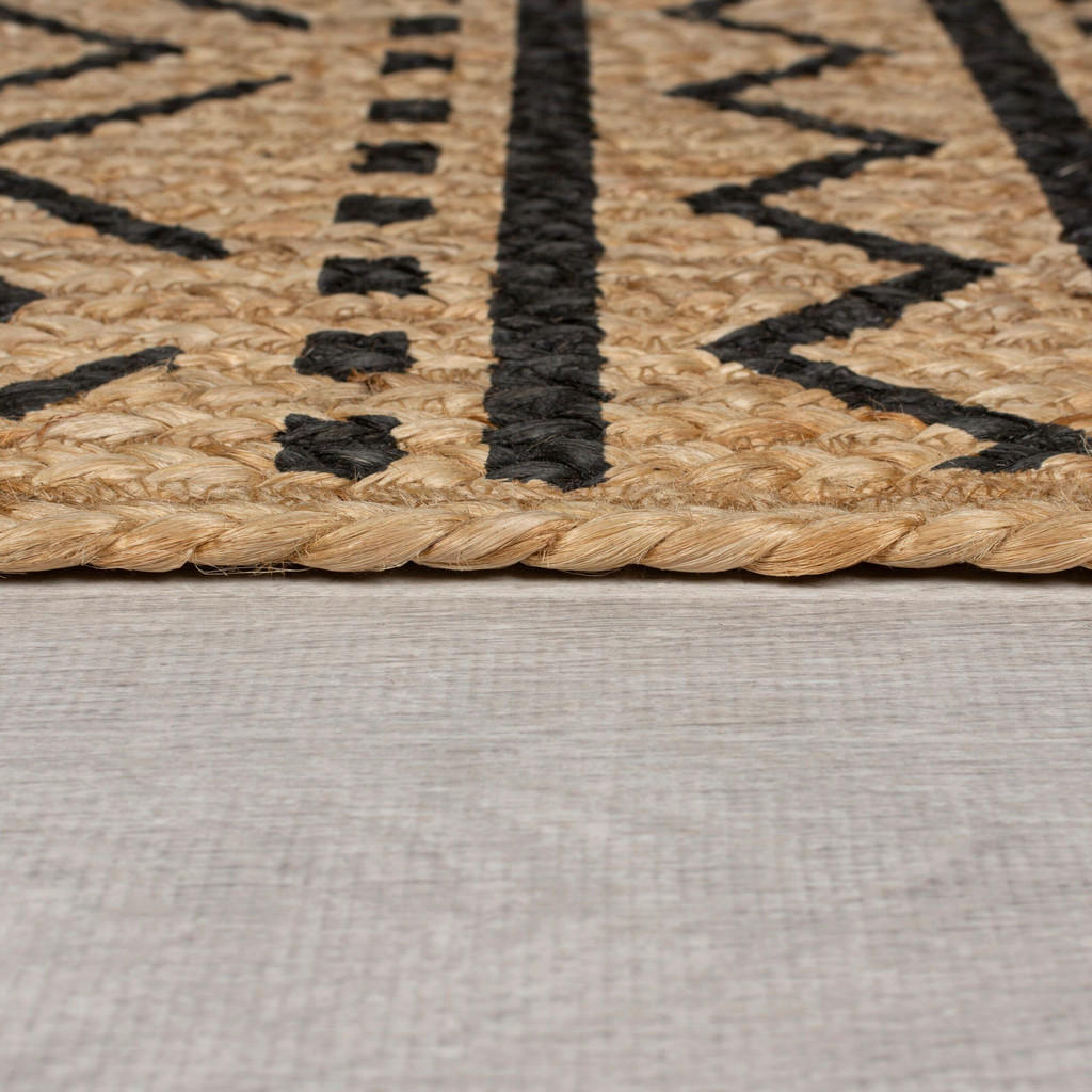Thumbnail - Xora Handwebteppich Habib Jute, Natur, Textil, Vintage, rechteckig, 160x230 cm, Reach, AZO-frei, Handmade in India, für ...