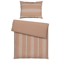 BETTWÄSCHESET 2-teilig REMSA Flanell 160/210 cm  - Beige, Konventionell, Textil (160/210cm) - Esposa