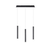LED LUSTER    55/8/120 cm    - crna, Trendi, metal/plastika (55/8/120cm)