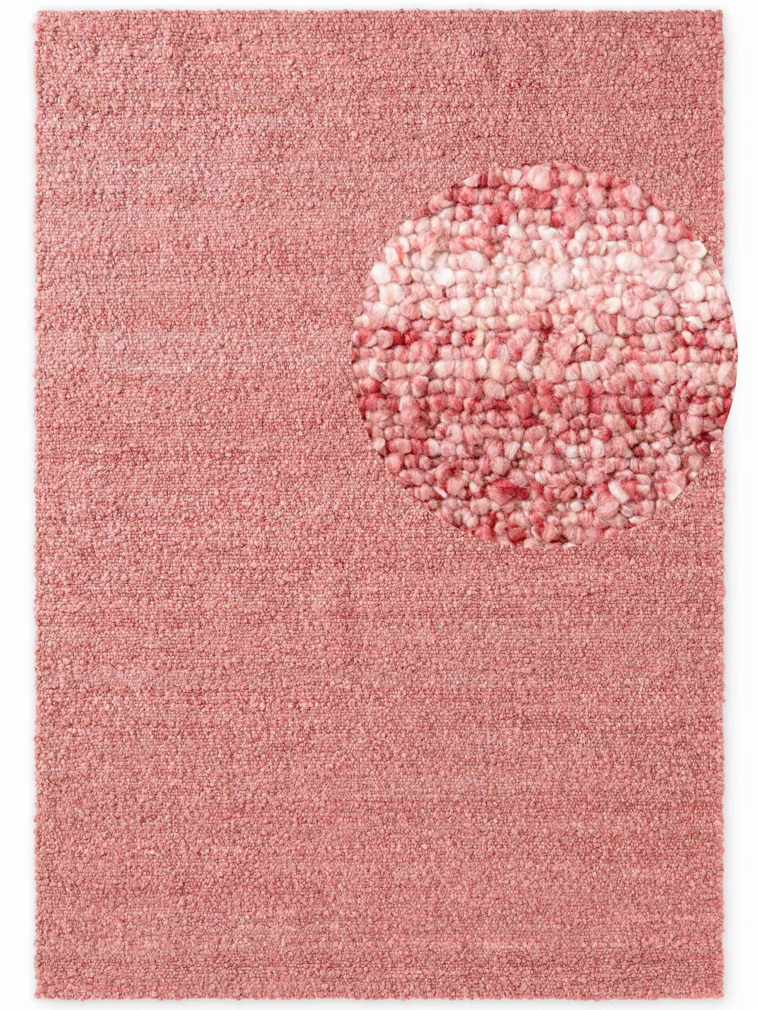 WEBTEPPICH  Wohnzimmer 120/170 cm Notting Hill Dunkelrosa rechteckig  - Dunkelrosa, Basics, Textil (120/170cm) - Ted Baker