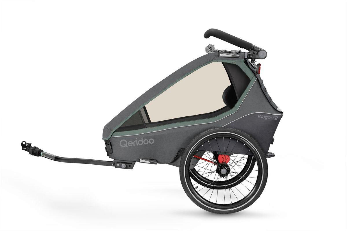 FAHRRADANHÄNGER   Kidgoo 2  - Basics, Kunststoff/Metall (122/81/90cm)