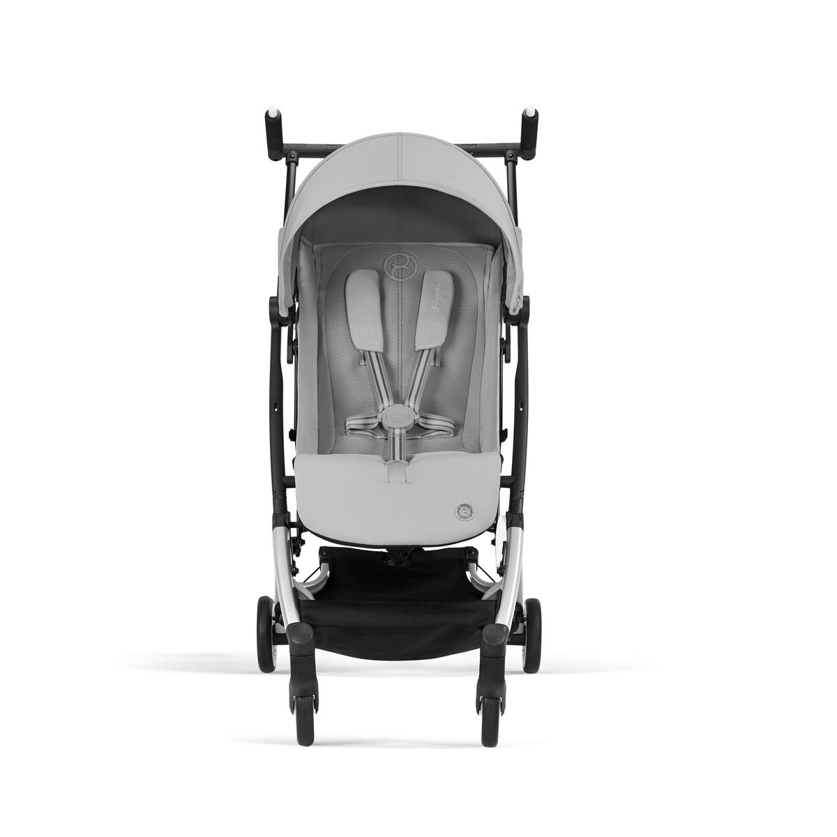 BUGGY Libelle  - Hellgrau/Schwarz, Basics, Textil (71/52/102cm) - Cybex