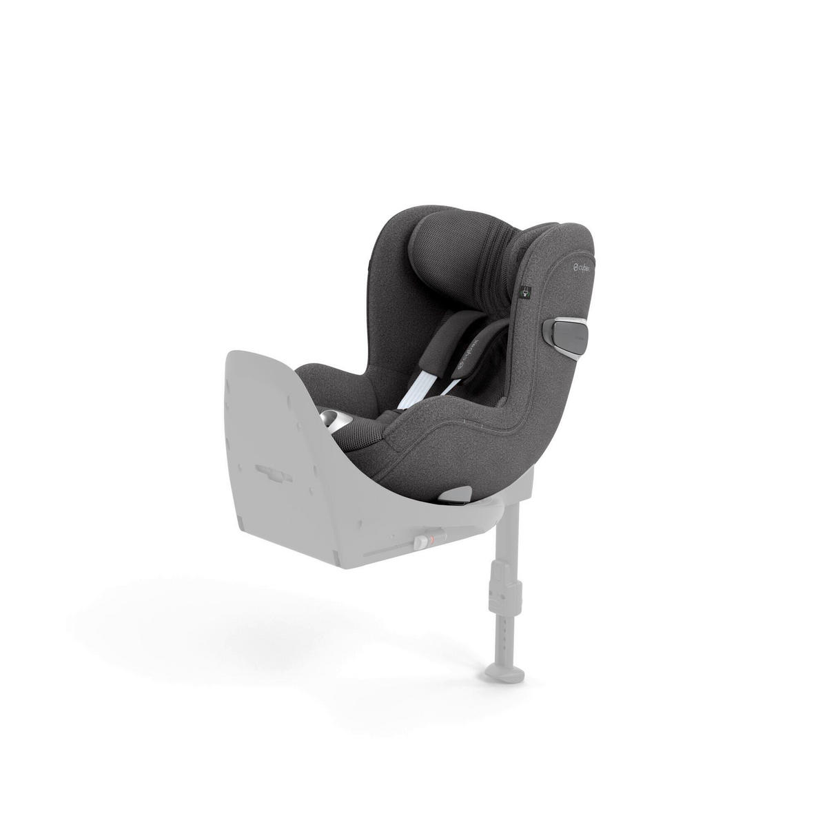 REBOARDER-KINDERSITZ Sirona T i-Size Plus  - Dunkelgrau, Basics, Kunststoff/Textil (71,5/43/68cm) - cybex PLATINUM
