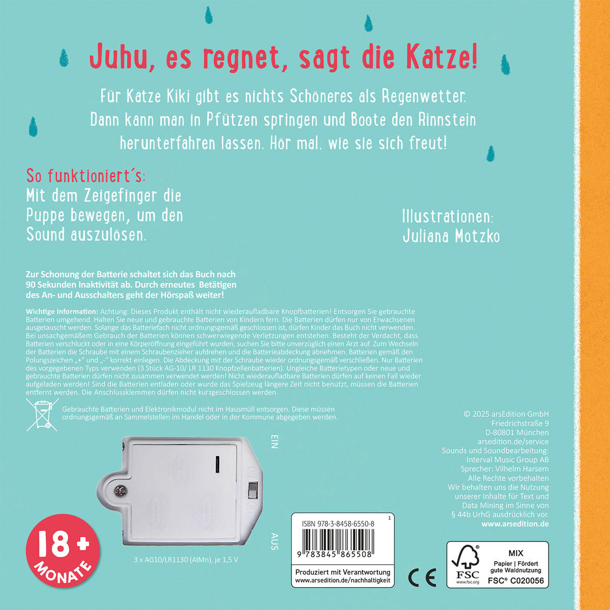 SOUNDBUCH  - Multicolor, Basics, Papier (16,5/16,5/2cm) - Carlsen
