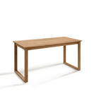 SCHREIBTISCH 160/80/76 cm  in Eichefarben  - Eichefarben, KONVENTIONELL, Holz (160/80/76cm) - Linea Natura
