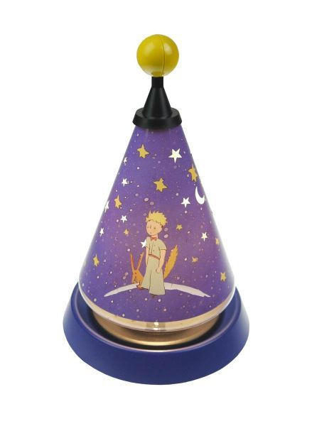 KINDERTISCHLEUCHTE Kleiner Prinz  - Blau/Gelb, Trend, Kunststoff (21/21/35cm)