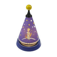 KINDERTISCHLEUCHTE Kleiner Prinz  - Blau/Gelb, Trend, Kunststoff (21/21/35cm)